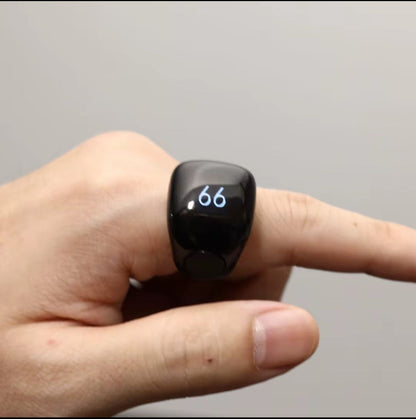 Bague Tasbih Digitale Rechargeable USB - Compteur Électronique de Dhikr