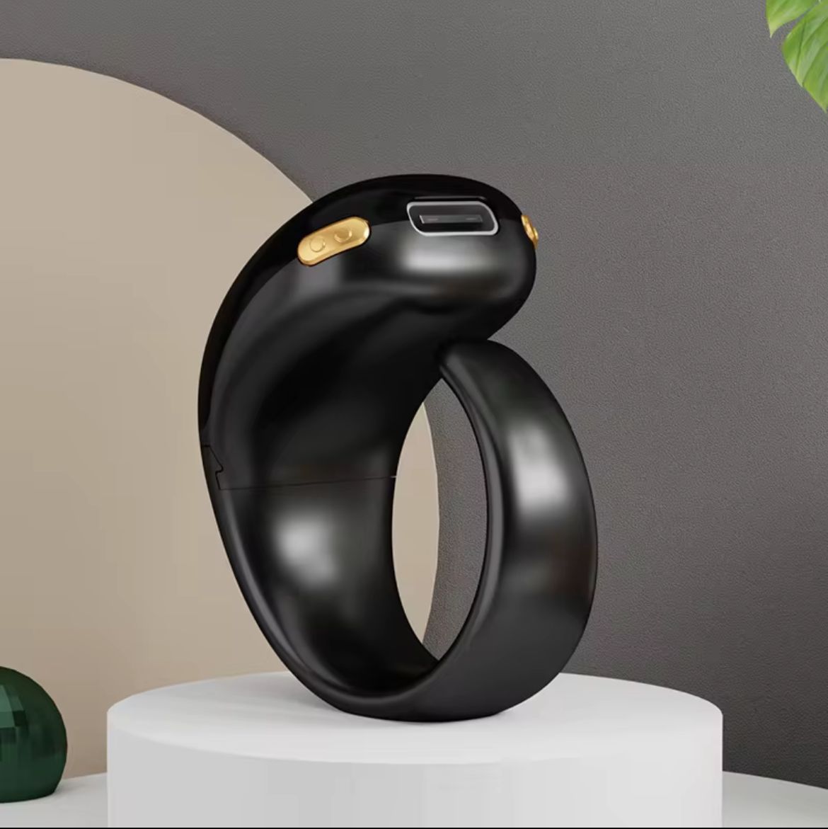 Bague Tasbih Digitale Rechargeable USB - Compteur Électronique de Dhikr